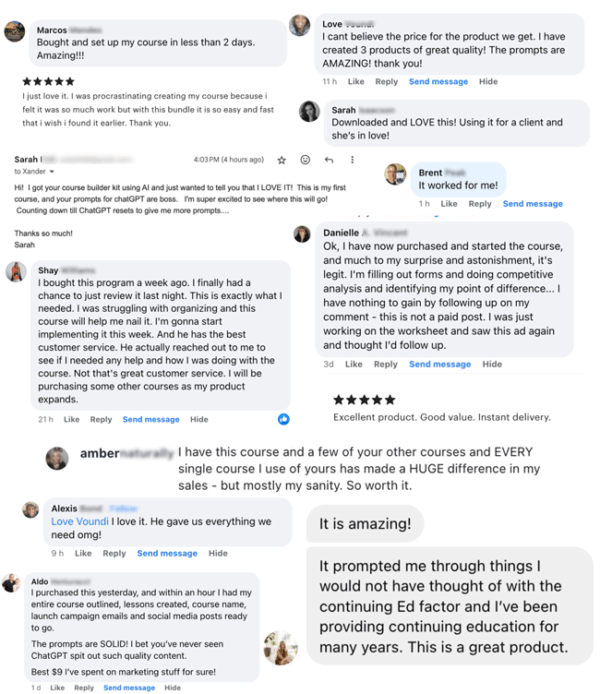 Real user reviews and results 2